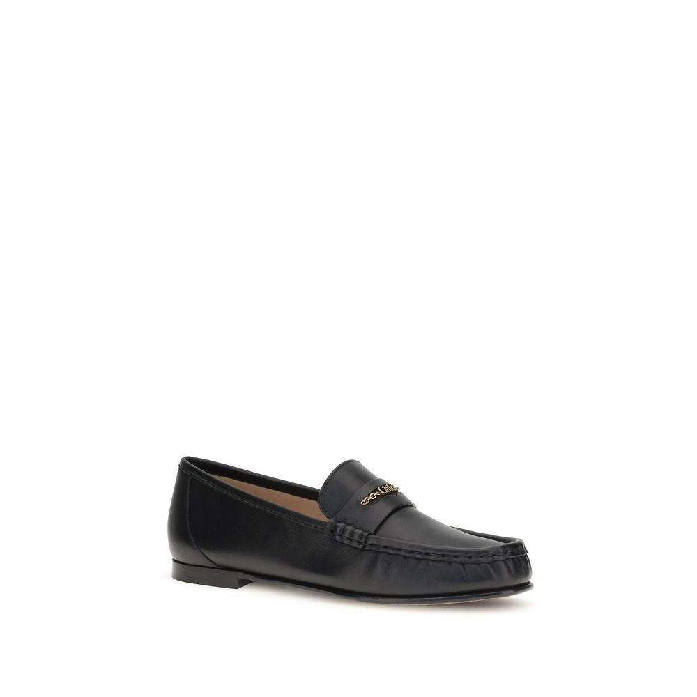 Chloé Leder-Halbschuhe