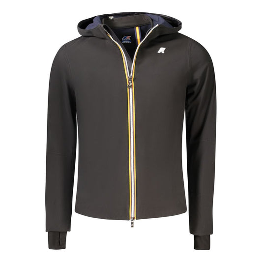 K-WAY Schwarze Polyester-Jacke