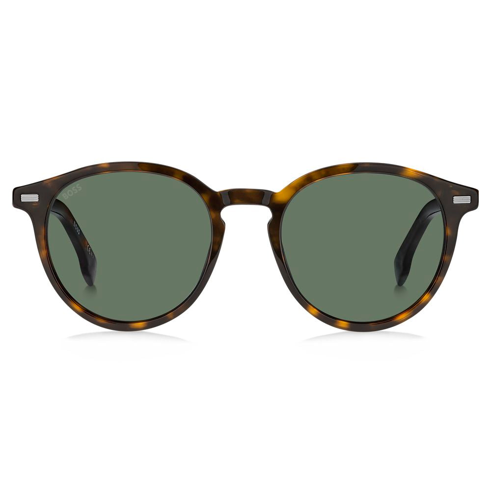 Hugo Boss Braune Acetat-Sonnenbrille