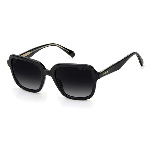 Polaroid Schwarze Acetat-Sonnenbrille