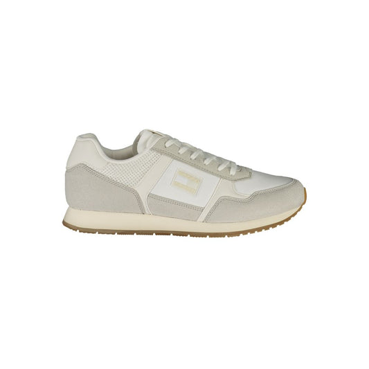 Tommy Hilfiger Weiß Polyester Männer Sneaker