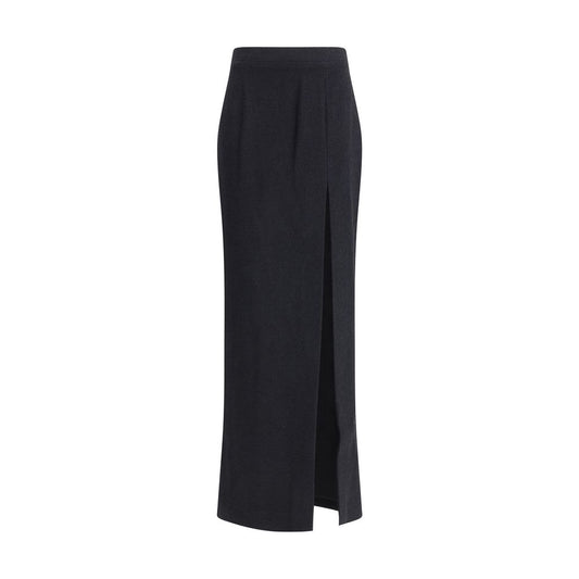 Alessandra Rich Langer Tweed-Rock
