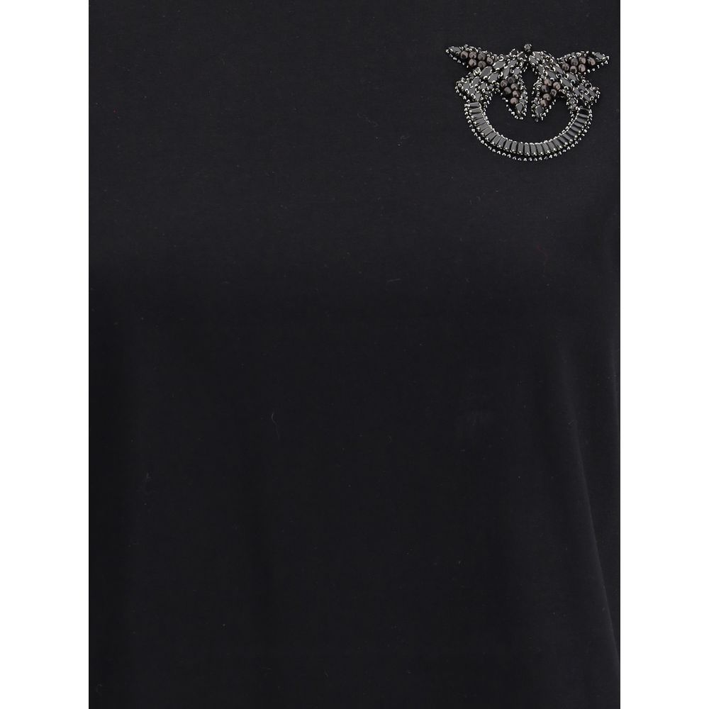 PINKO T-Shirt mit gesticktem Logo