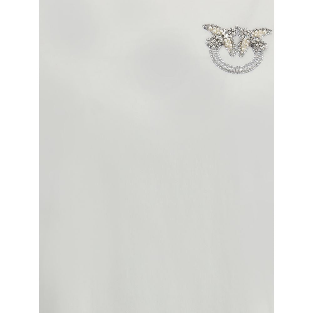 PINKO T-Shirt mit gesticktem Logo