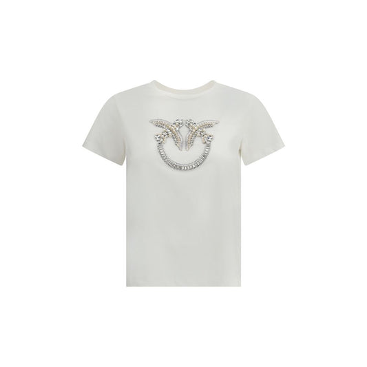 PINKO T-Shirt mit gesticktem Logo