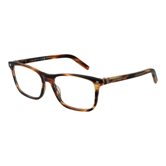 Ermenegildo Zegna Braune Acetat-Brille (Gestell)