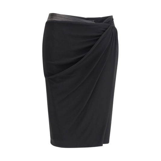 Versace Drapierter Jersey-Rock