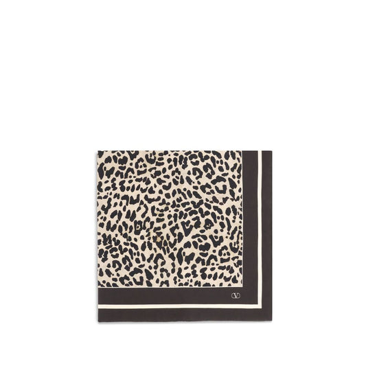 Valentino Garavani Foulard mit Leopardenmuster