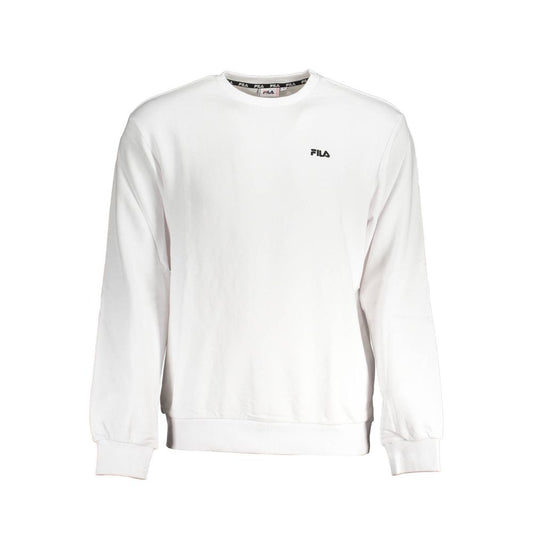 Fila Weißer Baumwollpullover