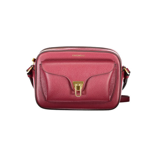 Coccinelle Lila Leder Frauen Handtasche