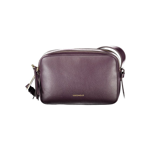 Coccinelle Lila Leder Frauen Handtasche