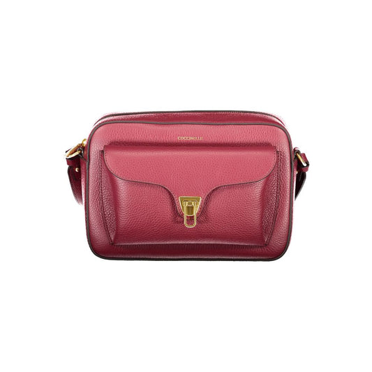 Coccinelle Lila Leder Frauen Handtasche