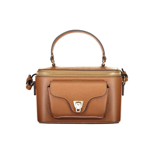 Coccinelle Braunes Leder Frauen Handtasche
