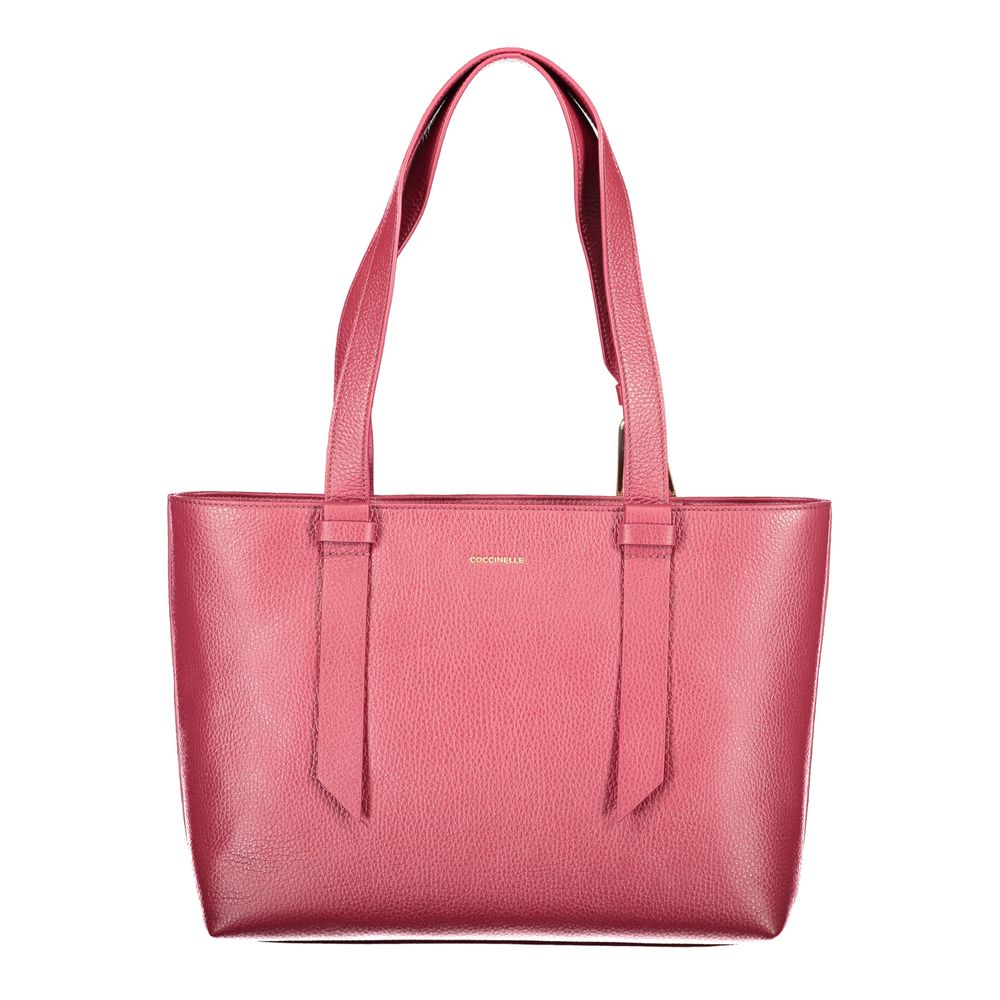 Coccinelle Lila Leder Frauen Handtasche