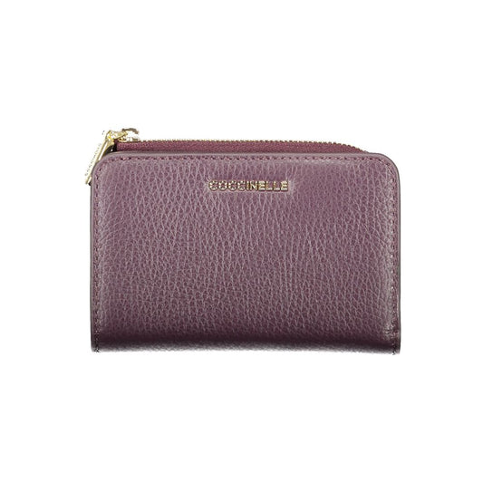 Coccinelle Lila Leder Damen Geldbörse