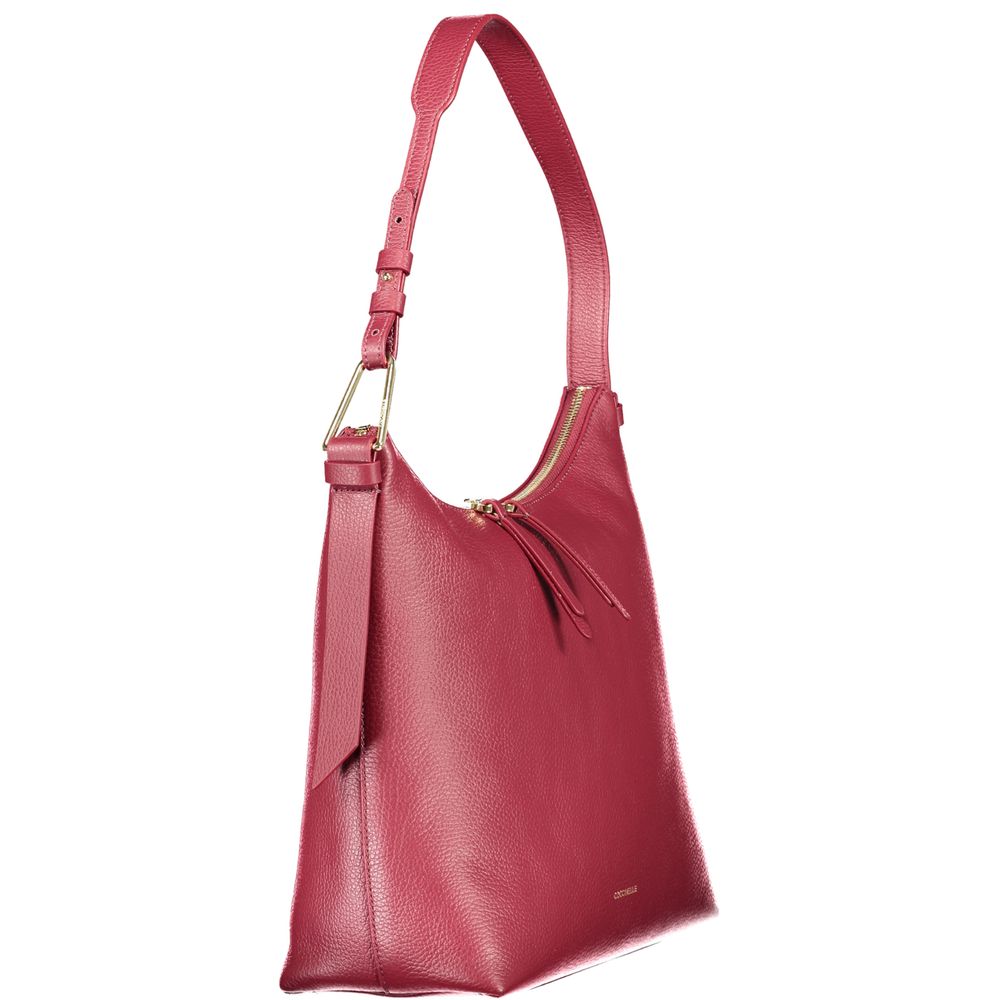 Coccinelle Lila Leder Frauen Handtasche