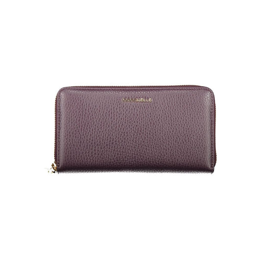 Coccinelle Lila Leder Damen Geldbörse