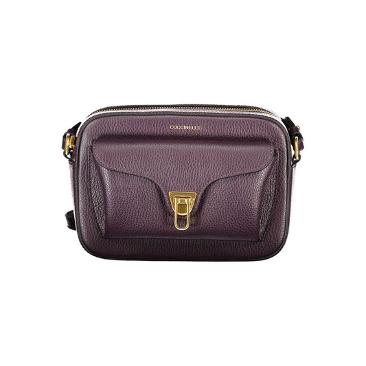 Coccinelle Lila Leder Frauen Handtasche