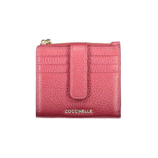 Coccinelle Lila Leder Damen Geldbörse