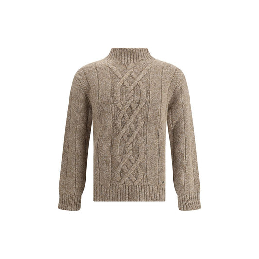 Brooksfield Pullover aus gewebtem Garn