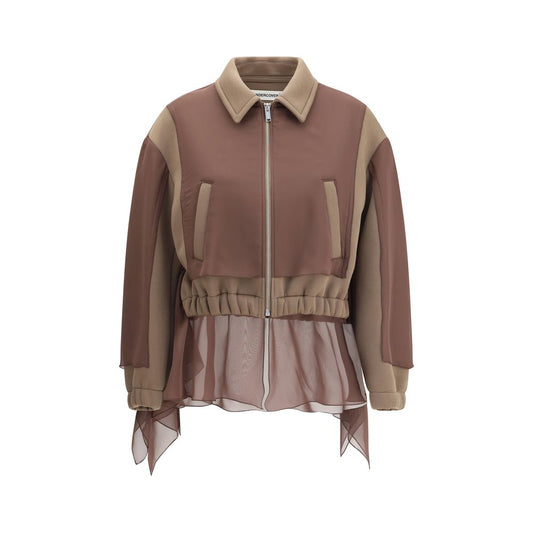 Undercover Jacke mit Reißverschlusstafel