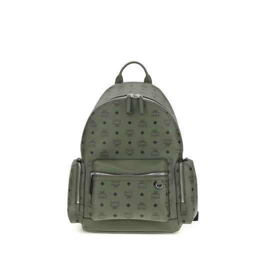 MCM Bedruckter Stark-Rucksack aus Segeltuch