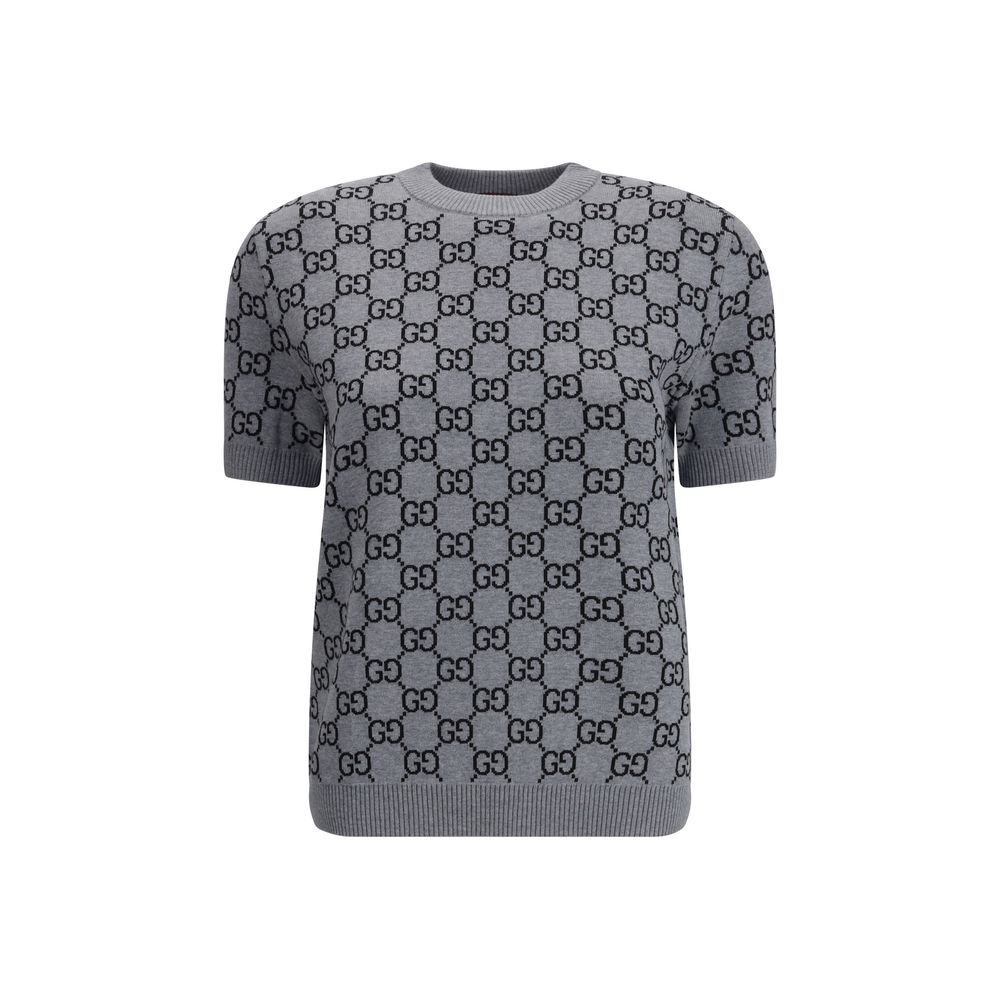 Gucci Kurzärmeliger Pullover