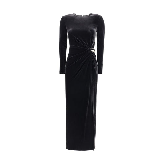 Self-Portrait Verschönertes Midikleid aus Samt