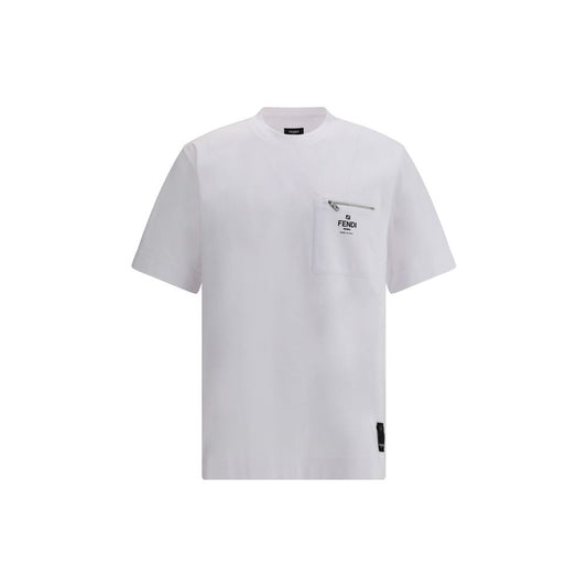 Fendi T-shirt mit Tasche