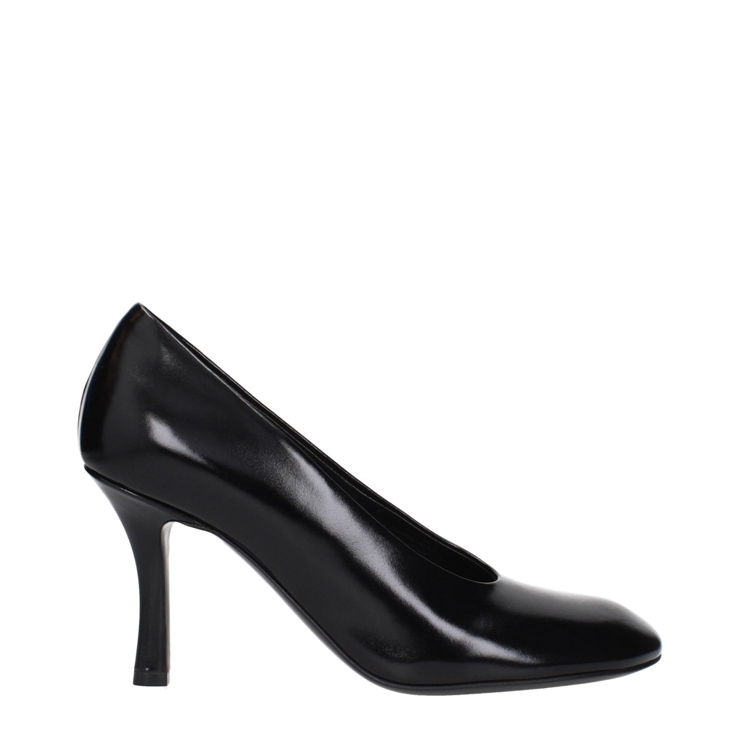 Burberry Schwarze Leder High Heel Pumps