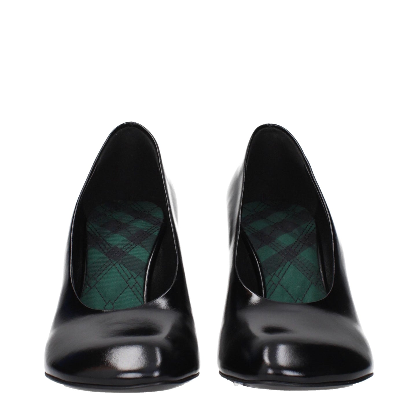 Burberry Schwarze Leder High Heel Pumps