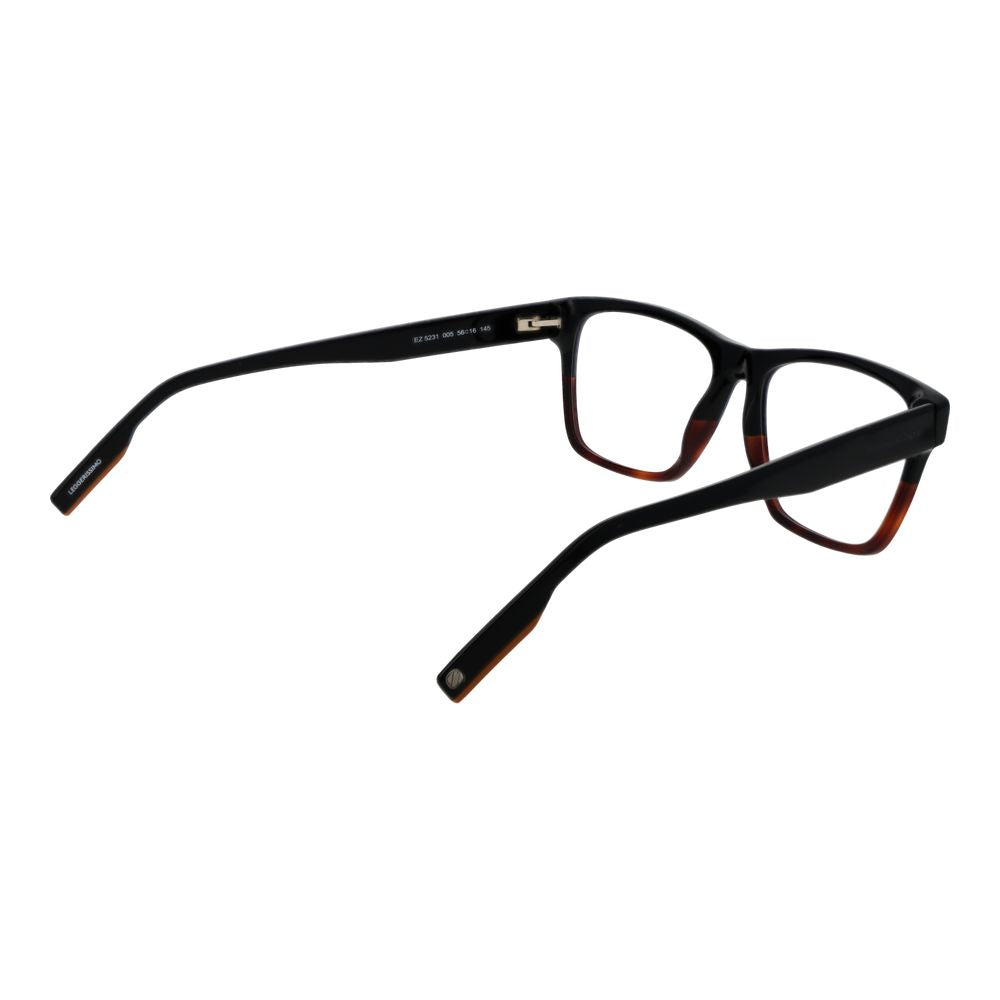 Ermenegildo Zegna Schwarze Brillengestelle aus Acetat