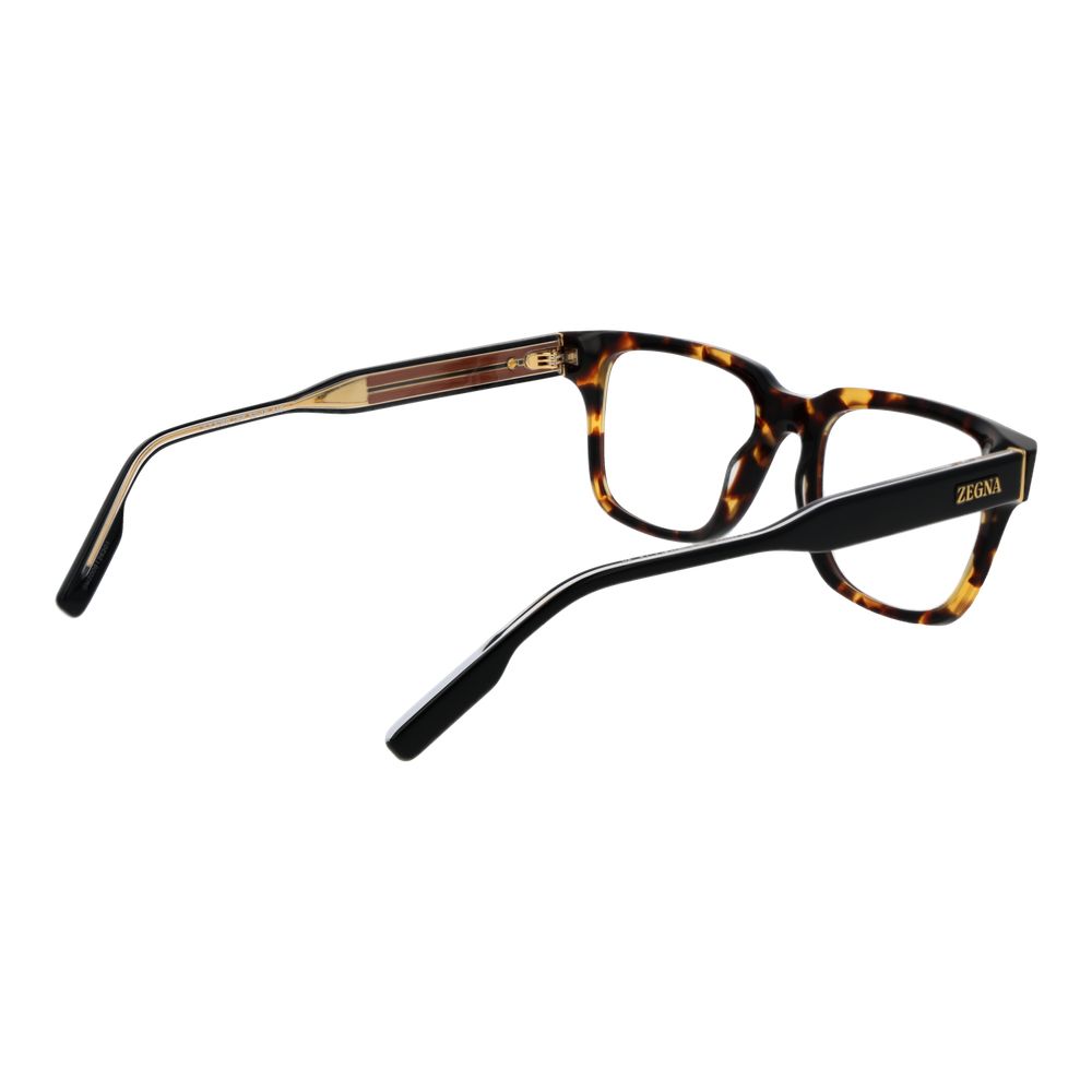 Ermenegildo Zegna Braune Acetat-Brille (Gestell)