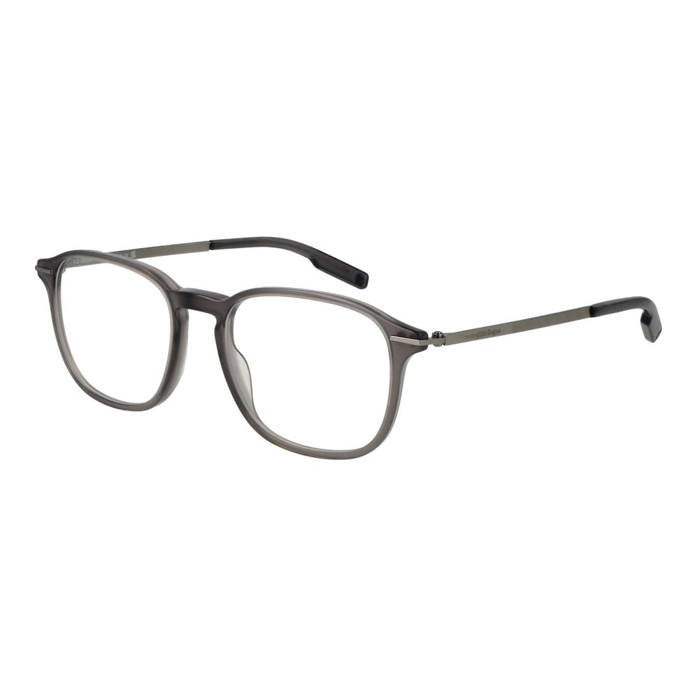 Ermenegildo Zegna Grau-Acetat-Brille (Rahmen)