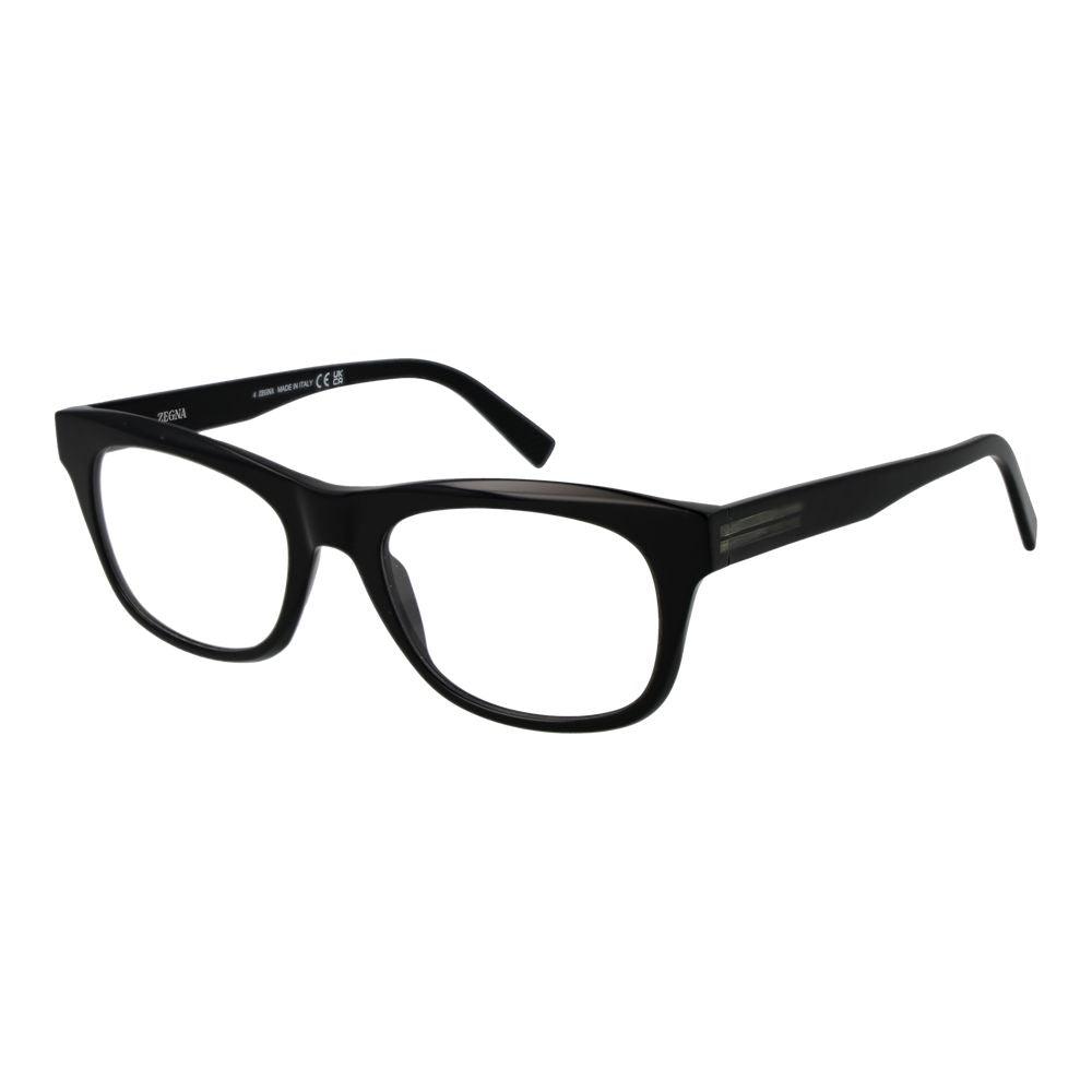 Ermenegildo Zegna Schwarze Brille aus Azetat (Rahmen)