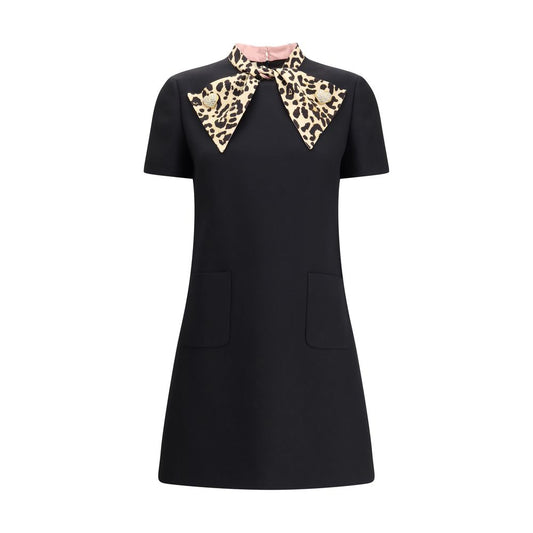 Valentino Kurzes Kleid aus Crêpe Couture