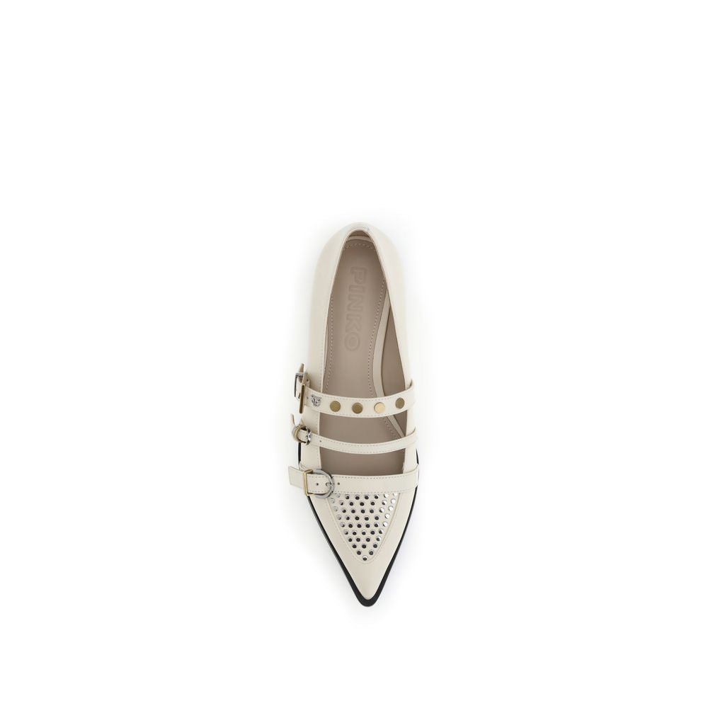 PINKO Nieten-Ballerinas