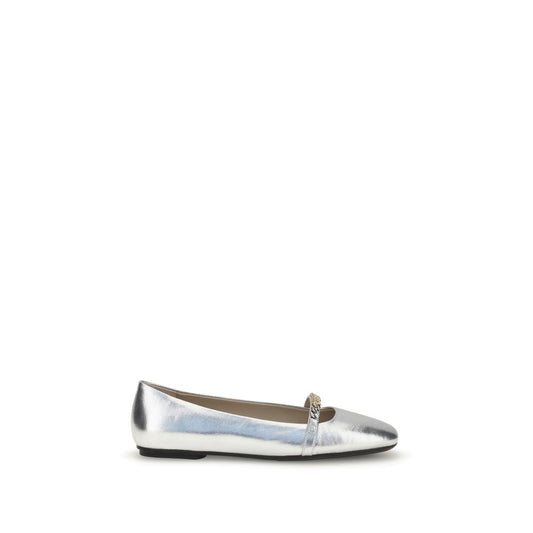 PINKO Metallische Ballerinas