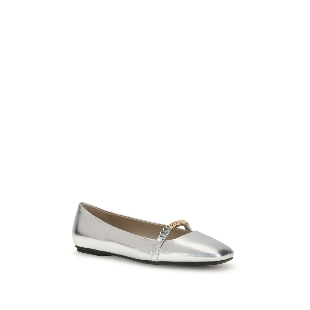 PINKO Metallische Ballerinas
