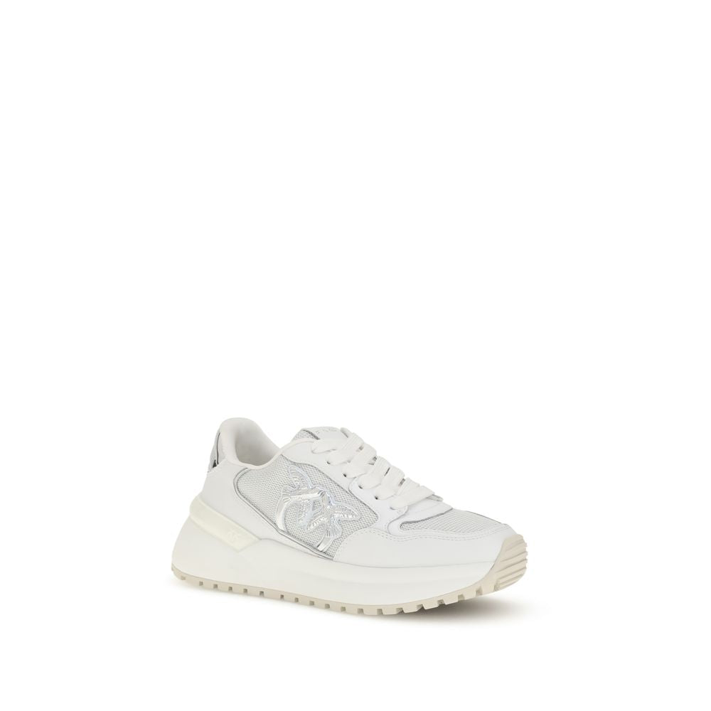 PINKO Logo und verspiegelte Details Sneakers