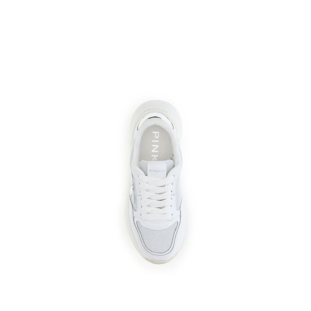 PINKO Logo und verspiegelte Details Sneakers