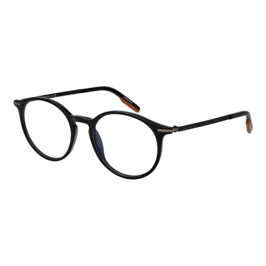 Ermenegildo Zegna Schwarze Kunststoffbrille (Gestelle)