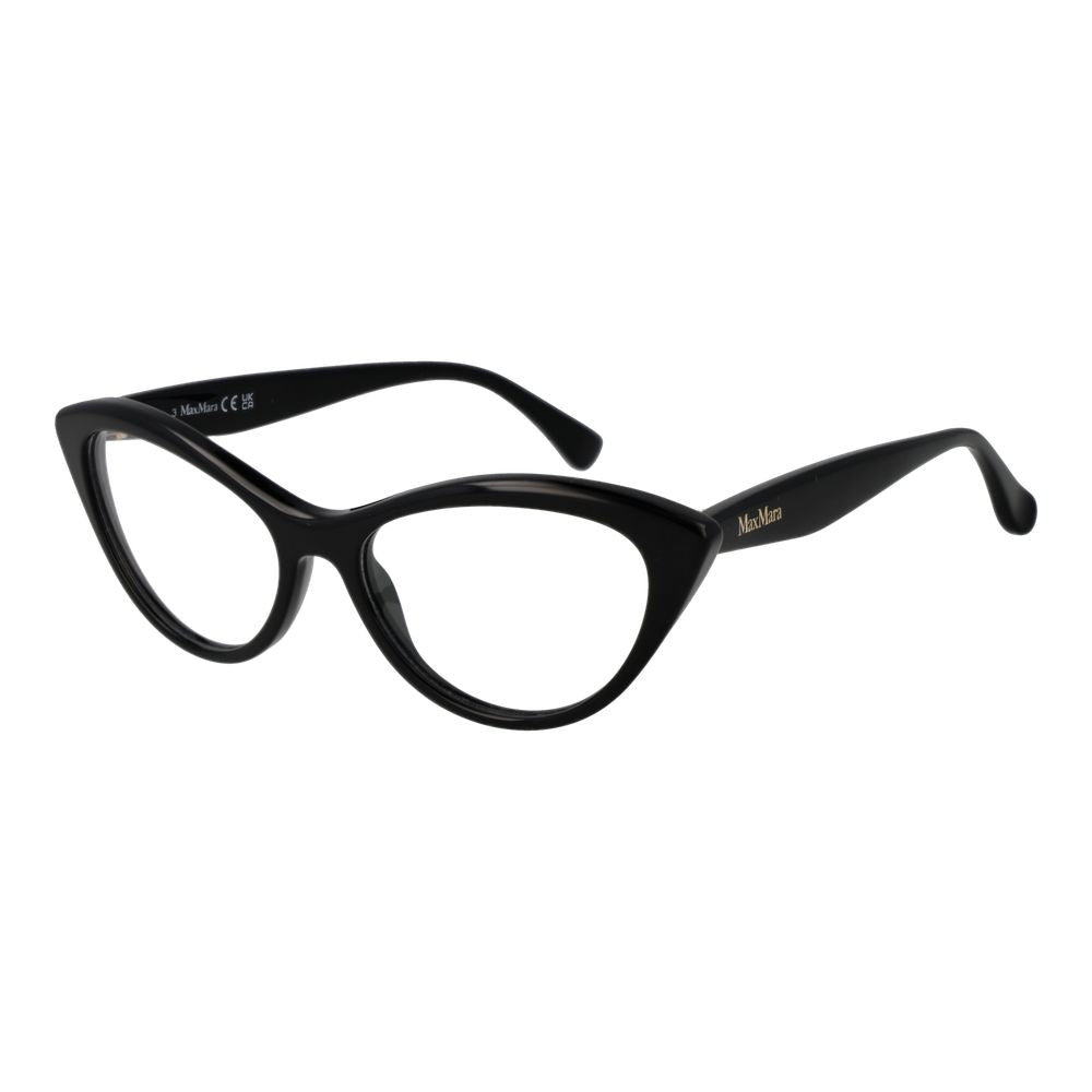 Max Mara Schwarze Acetat-Brille (Gestell)