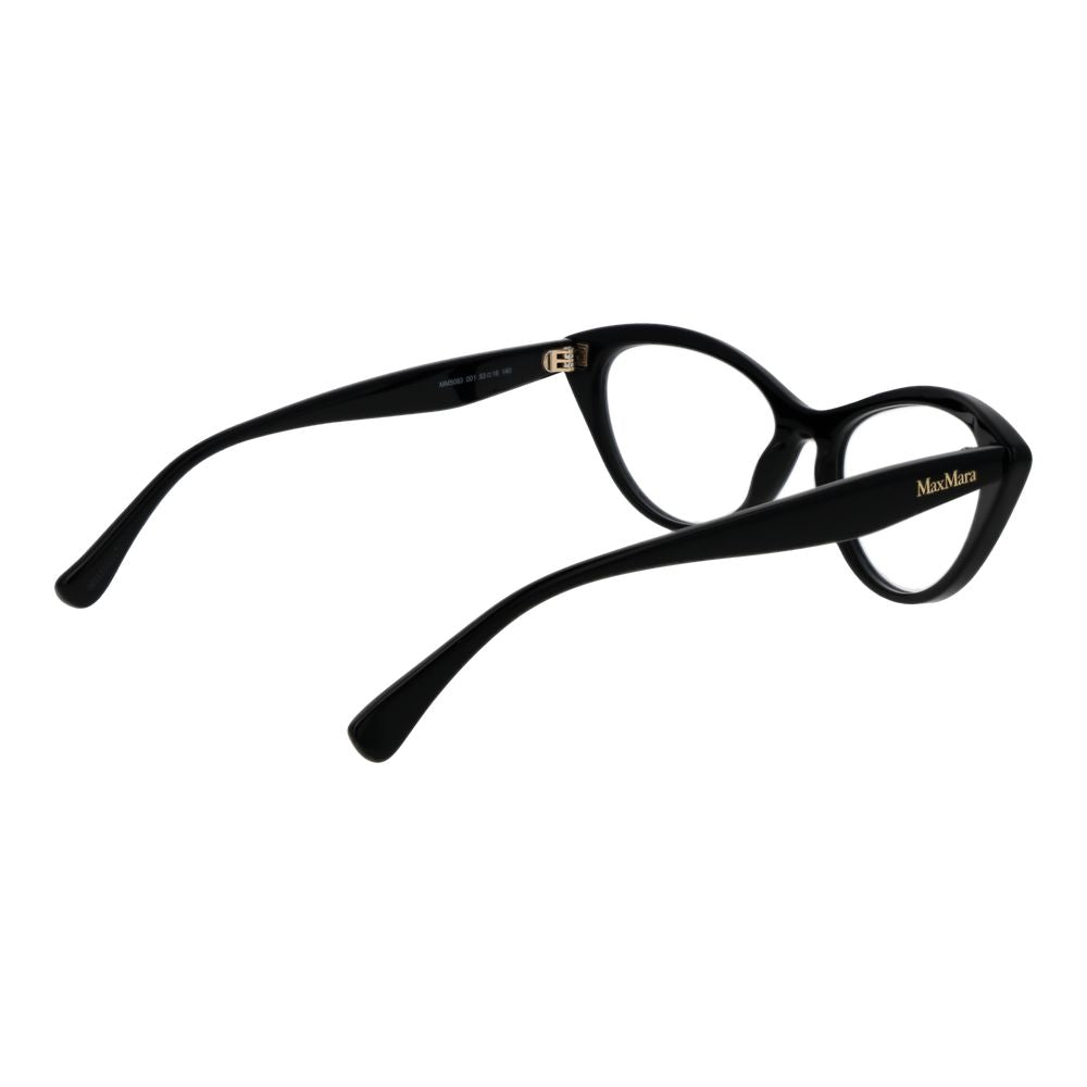 Max Mara Schwarze Acetat-Brille (Gestell)