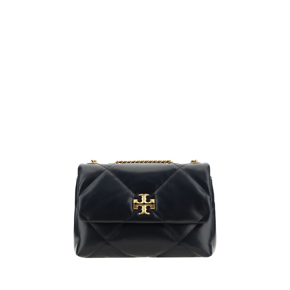 Tory Burch Schwarze Schultertasche aus Lammleder Ovis Aries Aries