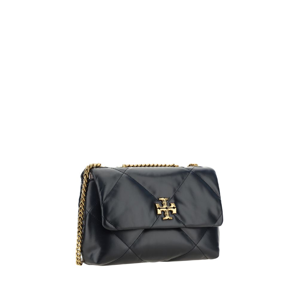 Tory Burch Schwarze Schultertasche aus Lammleder Ovis Aries Aries