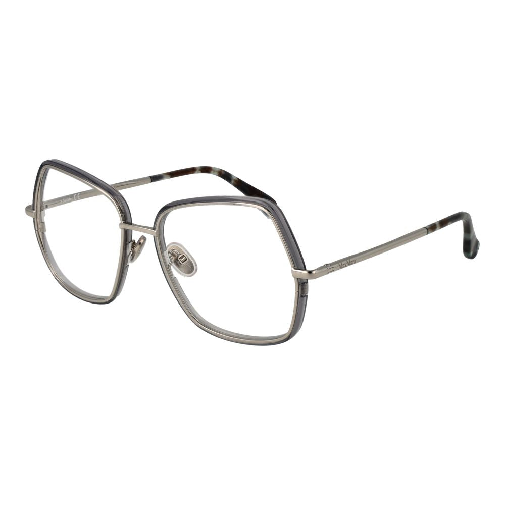 Max Mara Silberne Metallbrille (Gestelle)