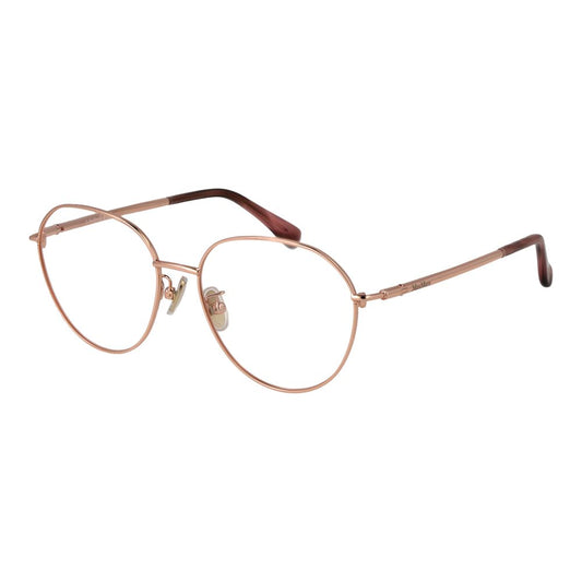 Max Mara Brille mit roségoldenem Metallrahmen