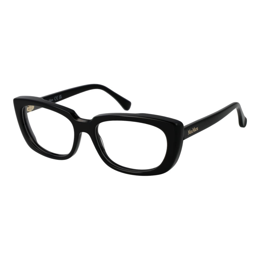Max Mara Schwarze Acetat-Brille (Gestell)