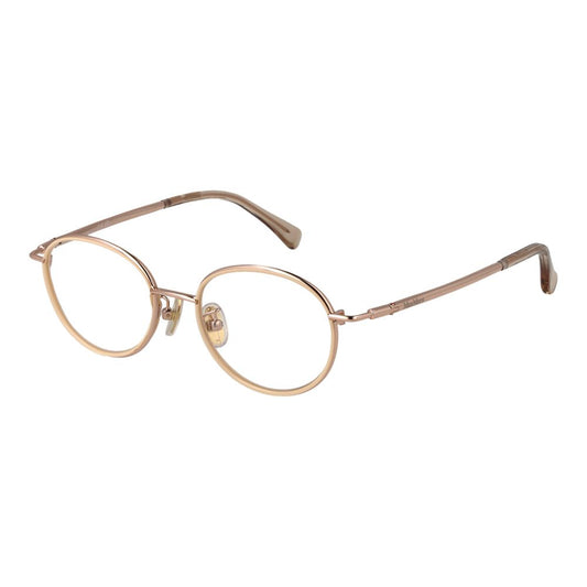 Max Mara Brille mit roségoldenem Metallrahmen